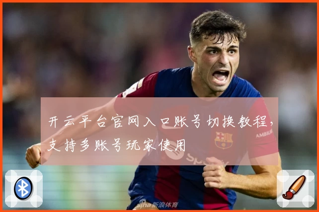 开云平台官网入口账号切换教程，支持多账号玩家使用